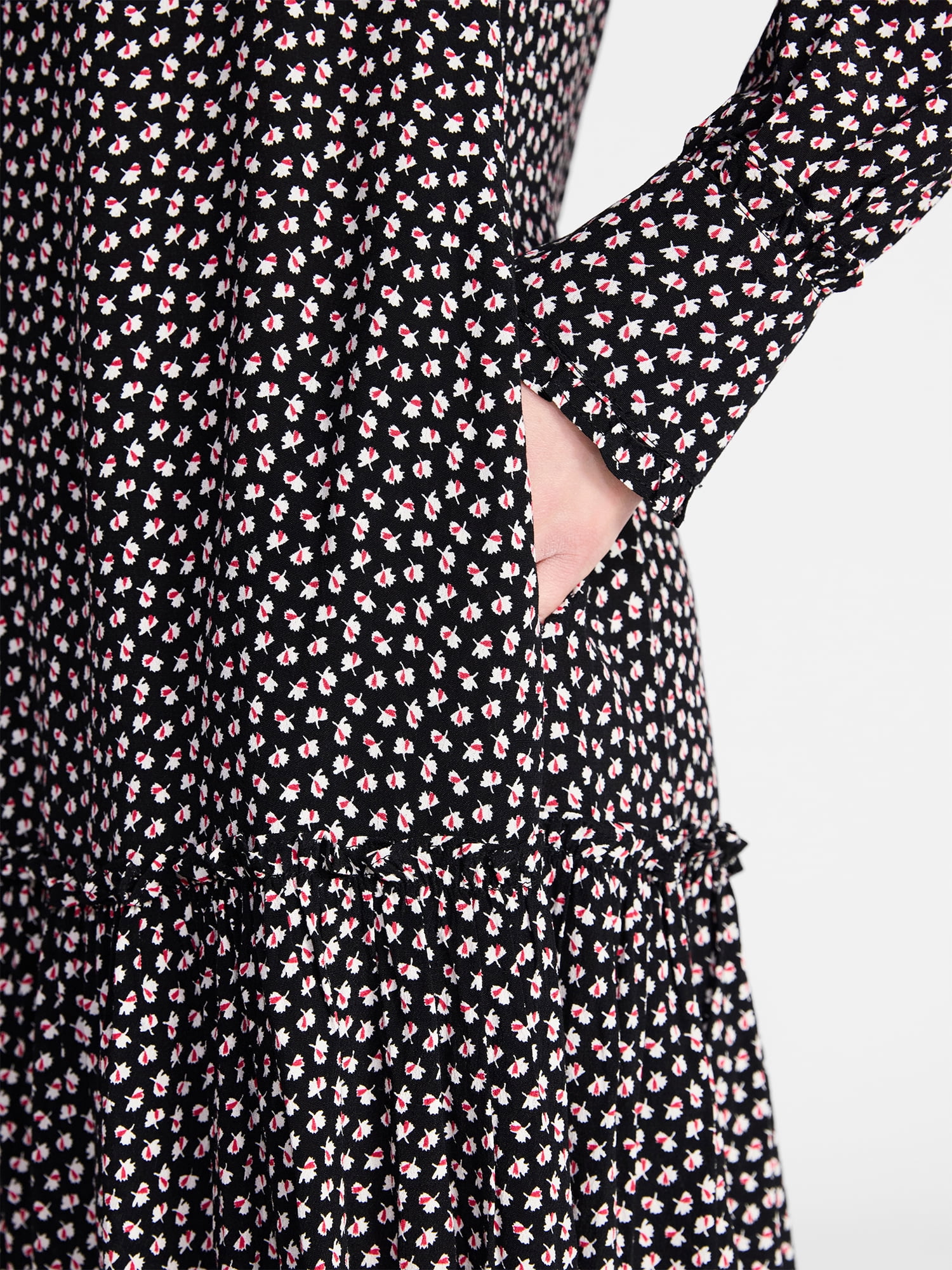 Women's Ruffle Mini Shirtdress - Image 5